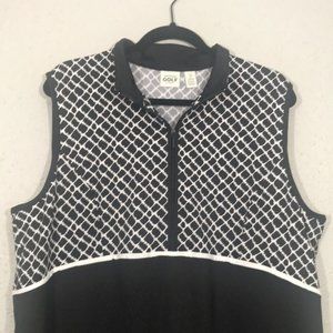 Zenergy Chico’s NWT Golf Active Black/White Dress - Size 3